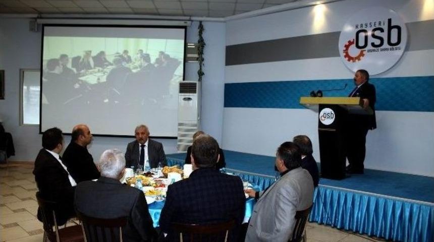 Kosb Başkanı Tahir Nursa&ccedil;an 15 Sekt&ouml;r&uuml;n Temsilcileri İle Bir Araya Geldi