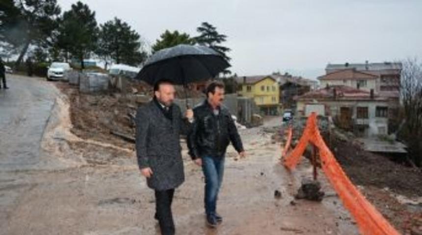 Başkan Doğan &Ccedil;alışmaları Yerinde Denetledi