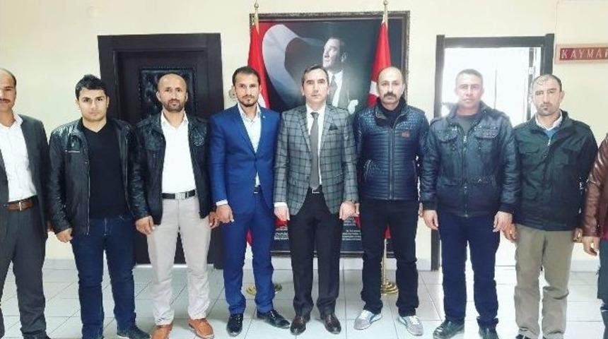 Şehit Aileleri Derneği&rsquo;nden Kaymakam Dayan&ccedil;&rsquo;a Ziyaret