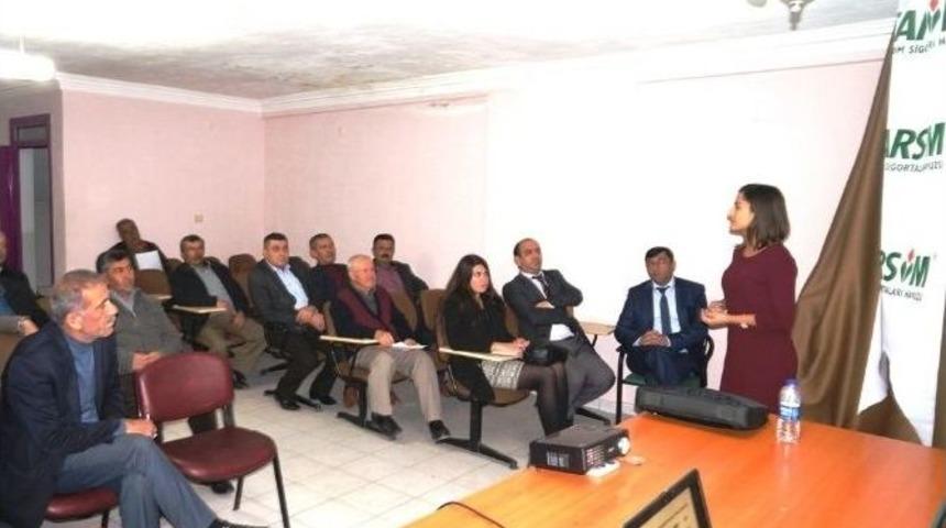 Sarıg&ouml;l&rsquo;de Tarsim Bilgilendirme Toplantısı