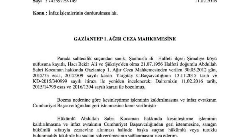 Gazeteciye Yargıtay M&uuml;jdesi