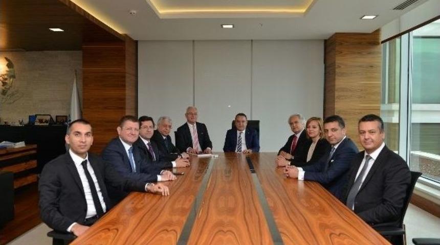 Ansiad Yeni Y&ouml;netimi, Başkan B&ouml;cek&rsquo;i Ziyaret Etti