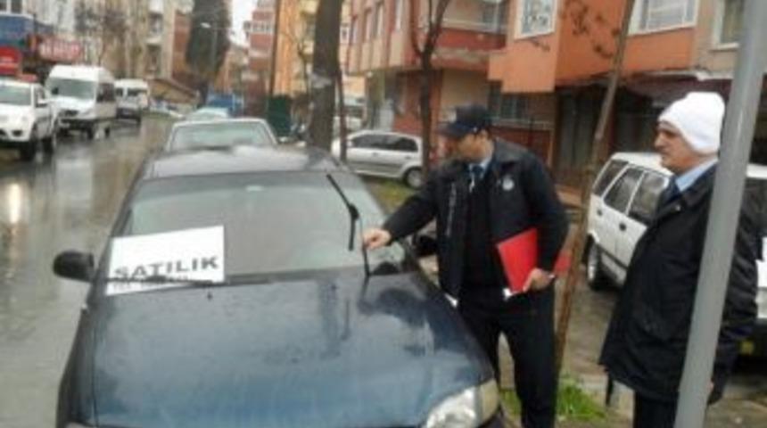 Gebze Zabıtası&rsquo;ndan Oto Galerilere Sıkı Denetim