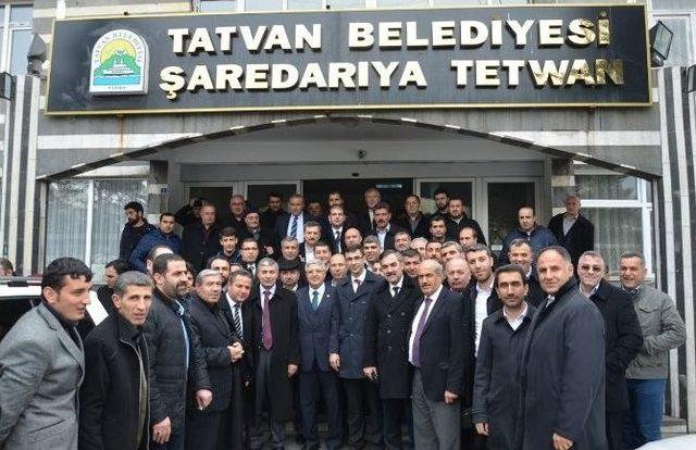 Ak Parti Genel Başkan Yardımcısı Demiröz Tatvan’ı Ziyaret Etti