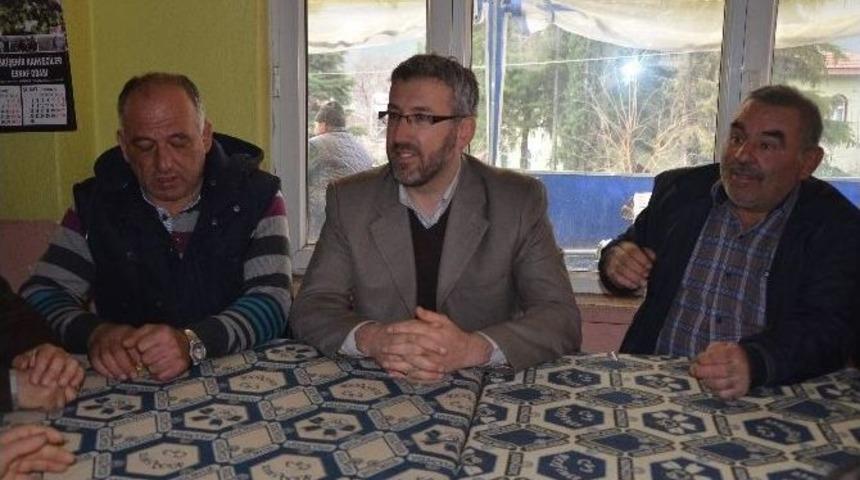 Başkan G&uuml;ler Kapıkaya&rsquo;da Vatandaşlarla Buluştu