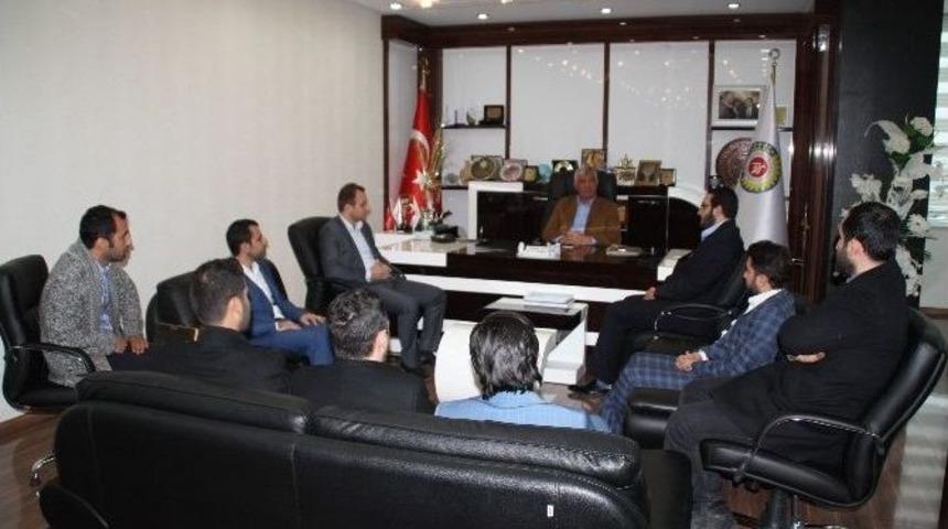 Gen&ccedil; Askon&rsquo;dan, Başkan Uslu&rsquo;ya Ziyaret