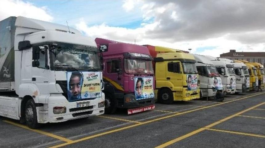 İhh&rsquo;dan Suriye&rsquo;ye 8 Yardım Tır&rsquo;ı