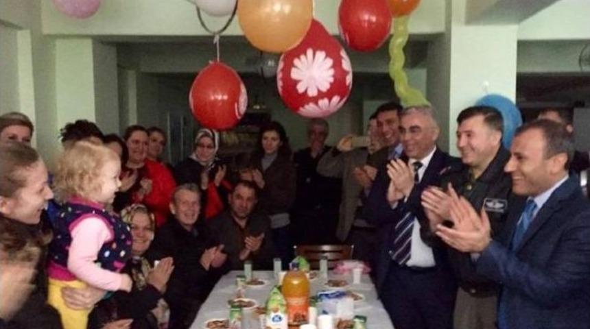 Şehit Kızına Doğum G&uuml;n&uuml; S&uuml;rprizi