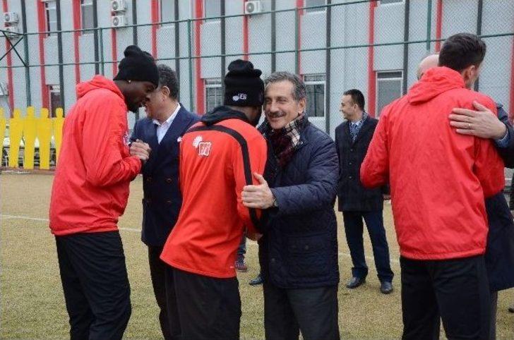 Başkan Ataç’tan Es-es’e Moral Ziyareti G1