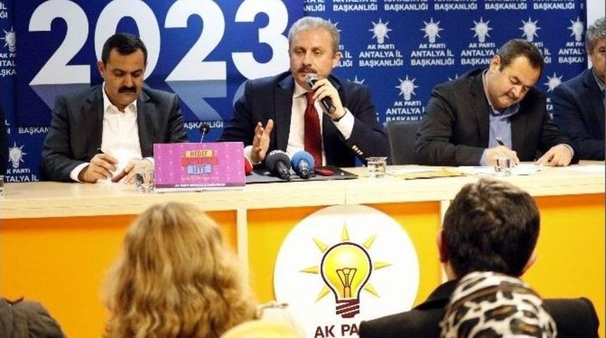 Şentop: Başkanlık Sistemi Olursa Chp&rsquo;nin, Mhp&rsquo;nin, Hdp&rsquo;nin H&uuml;k&uuml;met Olma İhtimali Kalmıyor