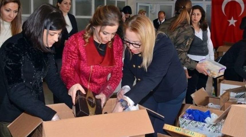 Doğuda G&ouml;rev Yapan Polislere Elazığ&rsquo;dan Destek