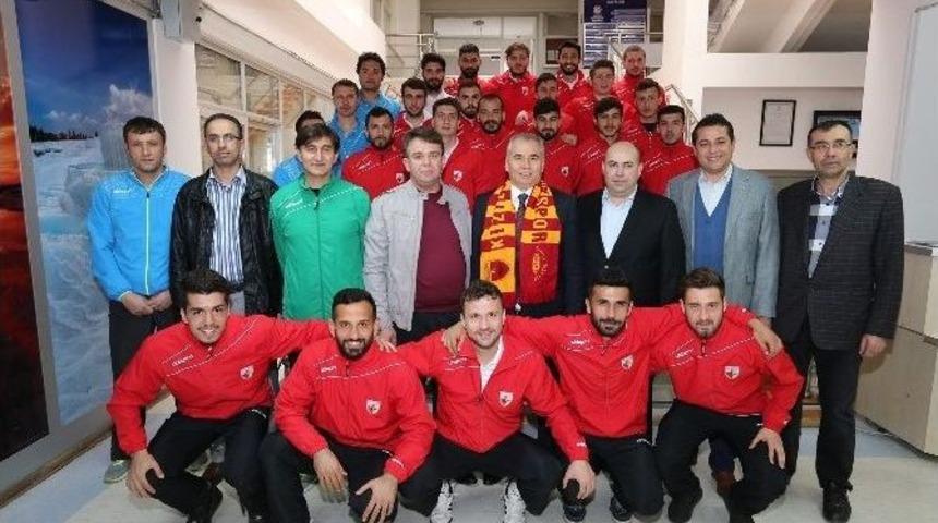 Kızılcab&ouml;l&uuml;kspor&rsquo;dan Başkan Zolan&rsquo;a Ziyaret
