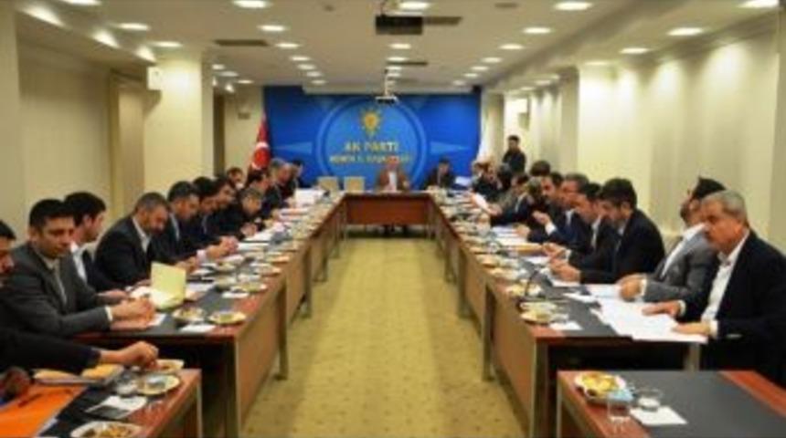 Ak Parti Konya İl Koordinasyon Kurulu Toplandı