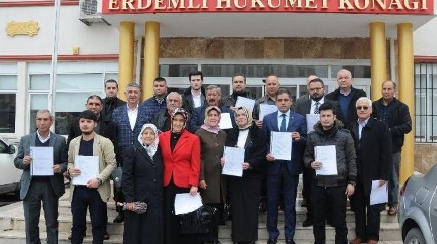 Ak Parti Erdemli Y&ouml;netiminden Kılı&ccedil;daroğlu&rsquo;na Su&ccedil; Duyurusu