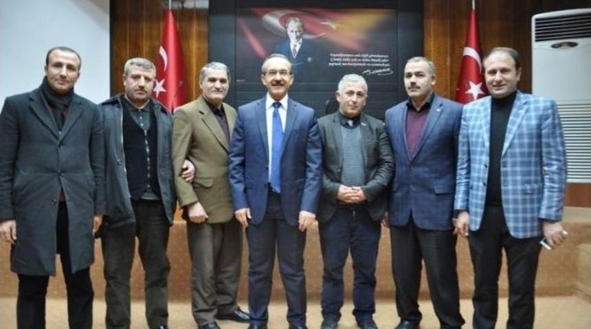 Vali Yavuz, Muhtarlarla Bir Araya Geldi