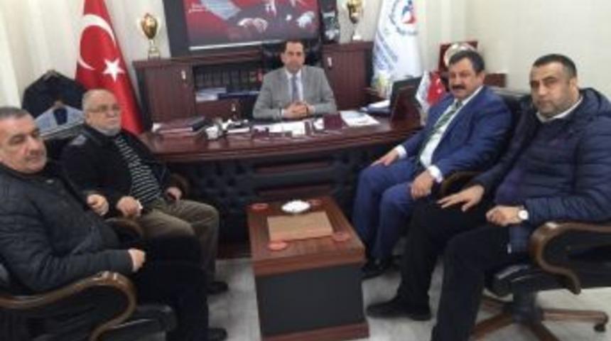 Diyarbakır Gen&ccedil;lik Hizmetleri Ve Spor İl M&uuml;d&uuml;r&uuml; Mehmet Demir&rsquo;e Ziyaret