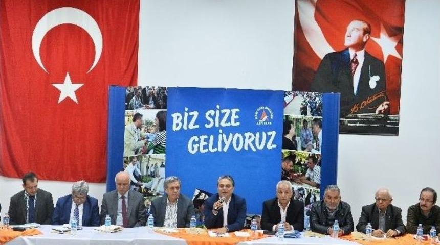 Başkan Uysal, Dutlubah&ccedil;e Mahalle Halkıyla Buluştu