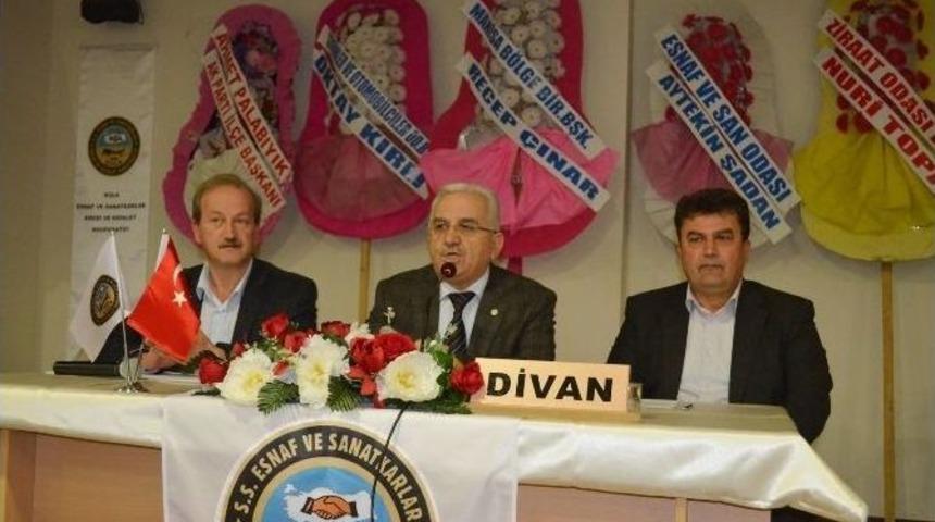 Kula Esnaf Kefalet&rsquo;te Mali Kongre Yapıldı