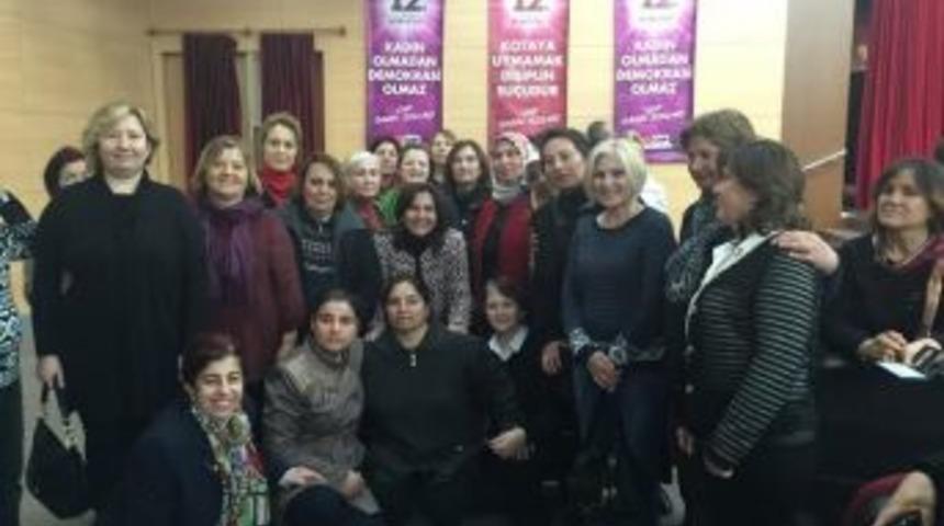 Chp&rsquo;li Kadınlar Basmacı İle Buluştu