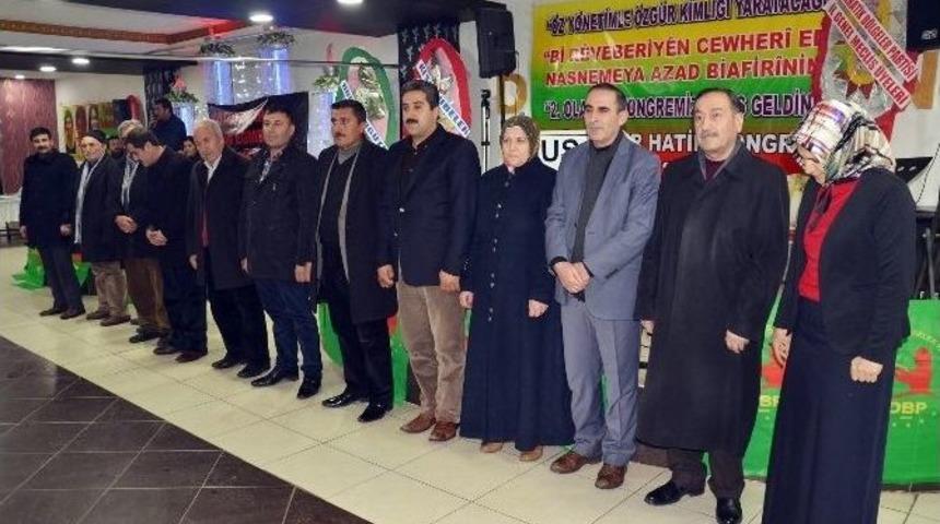 Dbp Muş İl Başkanlığı 2. Olağan Genel Kurul Toplantısını Yaptı