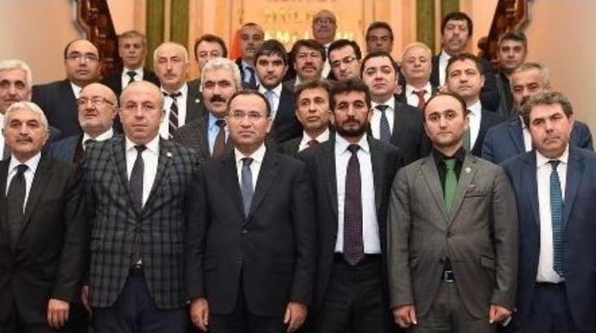 Yozgat İl Genel Meclis Başkan Ve &Uuml;yelerinden Adalet Bakanı Bozdağ&rsquo;a Ziyaret