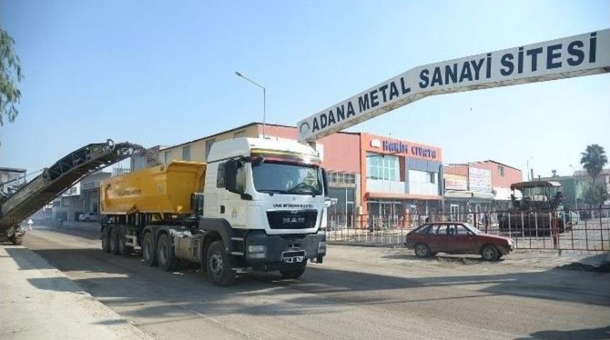 Metal İşleri Sanayi Sitesi Asfalt Yola Kavuşuyor