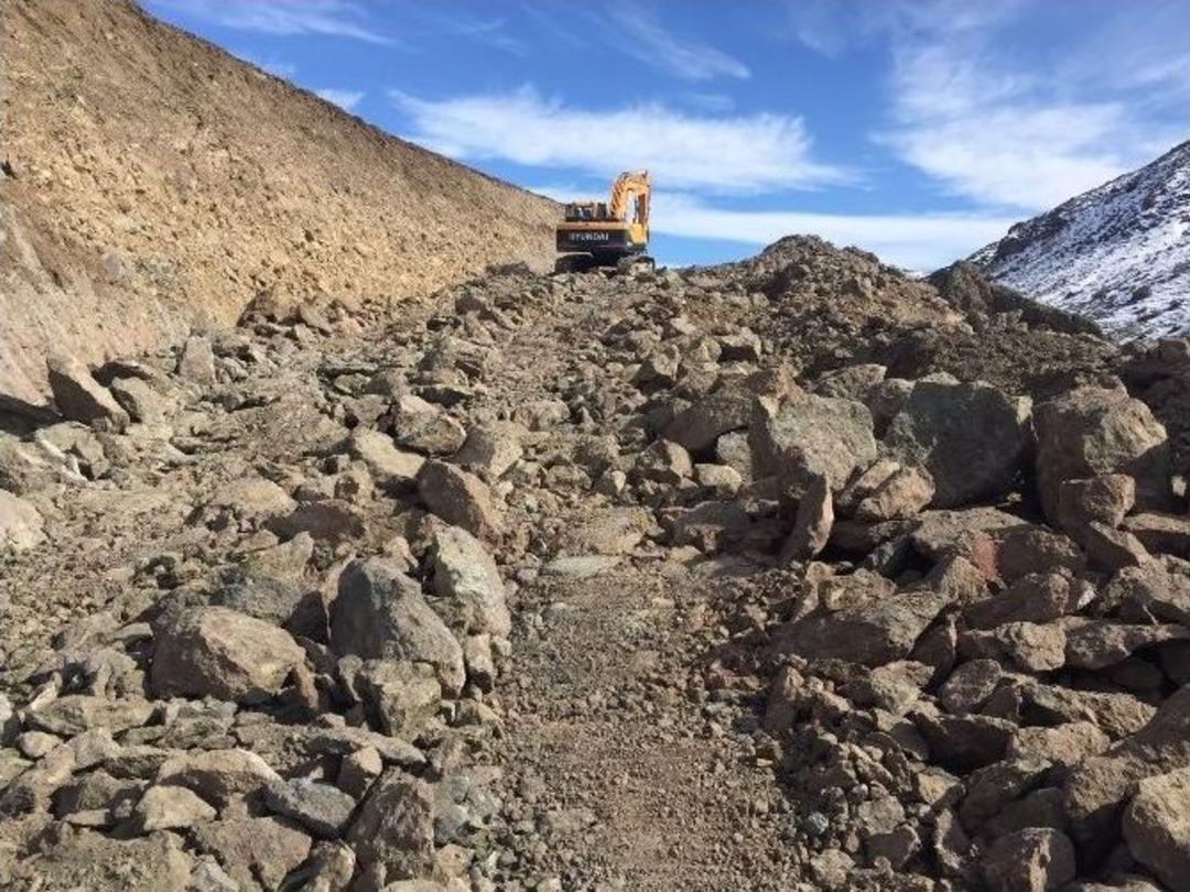 B&uuml;y&uuml;kşehir, Kırsalda Yol Yapım &Ccedil;alışmalarına Devam Ediyor