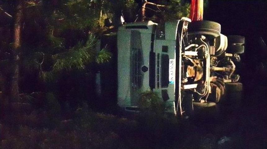 (&ouml;zel Haber) Kaza Yerindeki Vin&ccedil; Trafiği Fel&ccedil; Etti