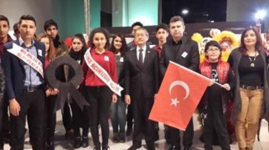 Anadolu Gen&ccedil;lik Eğitim Merkezi Gen&ccedil;lik Ve Spor Kul&uuml;b&uuml;&rsquo;nden Tayvan&rsquo;daki Depremde Hayatını Kaybedenlere Destek