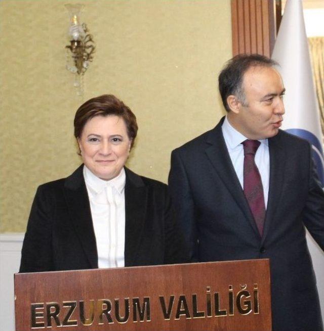 Çevre Ve Şehircilik Bakanı Fatma Güldemet Sarı, Erzurum’da