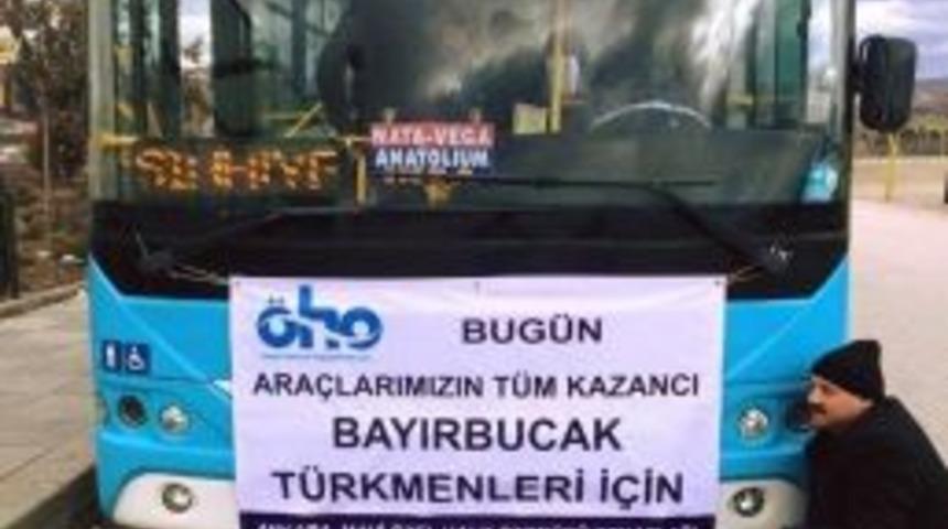 Bayırbucak T&uuml;rkmenleri&rsquo;ne Yardım Toplayan Otob&uuml;se &Ccedil;irkin Saldırı