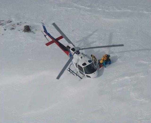 Rize’de Heliski Heyecanı Devam Ediyor