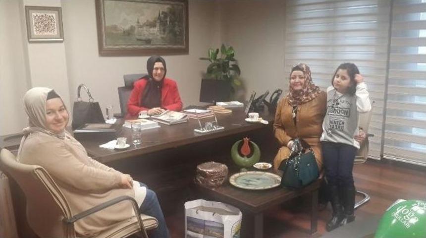 Başkan Aksoy&rsquo;un Eşinden İbb Başkanı Topbaş&rsquo;ın Eşine Ziyaret