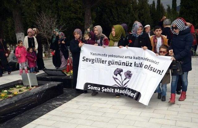 Soma’da Acı Sevgililer Günü Kutlaması