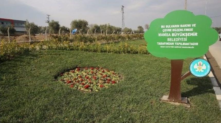 Manisa B&uuml;y&uuml;kşehir Ref&uuml;jleri &Ccedil;i&ccedil;eklerle S&uuml;sledi