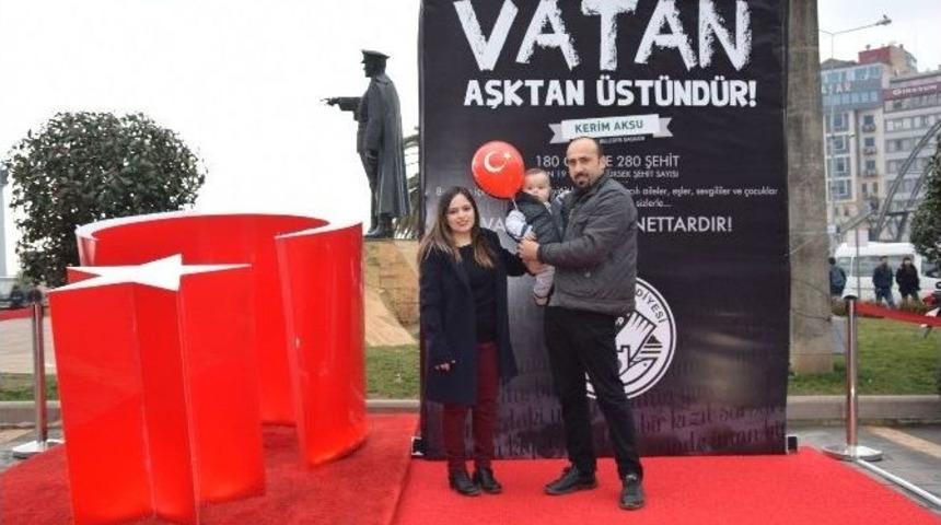 Giresun Belediyesi&rsquo;nden Sevgililer G&uuml;n&uuml;&rsquo;nde Anlamlı Stant