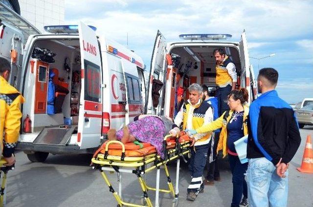 Samsun’da Trafik Kazası: 7 Yaralı