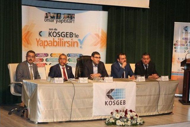 Niğde’de Kosgeb Destekleri Bilgilendirme Toplantısı Yapıldı