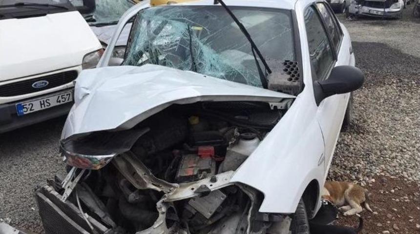 Ordu&rsquo;da Trafik Kazası: 3 Yaralı