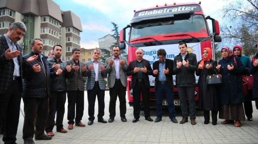 Orhangazi&rsquo;den Bayırbucak T&uuml;rkmenlerine Yardım Tır&rsquo;ı