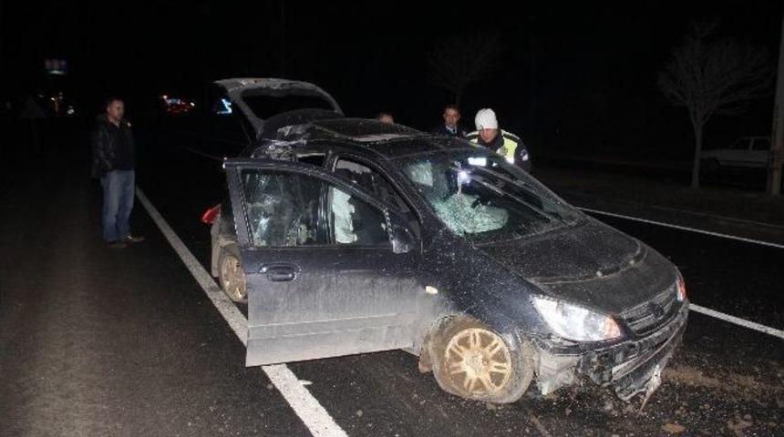 Bolu Da Trafik Kazası; 1 Yaralı