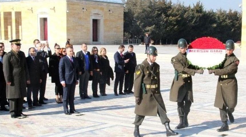 Mersin Giad&rsquo;dan Anıtkabir&rsquo;e Ziyaret