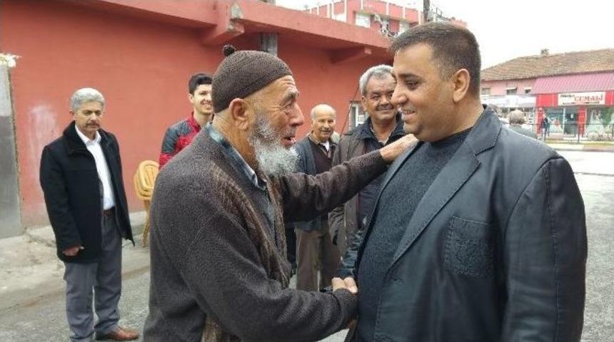 Başkan Can&rsquo;dan &Ccedil;at Kapı Ziyaret