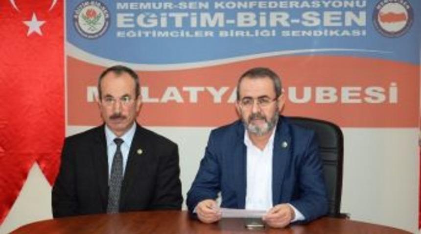 Eğitim Birsen Malatya 1 Nolu Şube Başkanı Kerem Yıldırım: