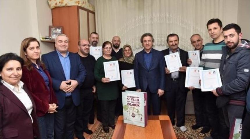 Başkan Demircan&rsquo;la Tapu &rsquo;selfie&rsquo;si