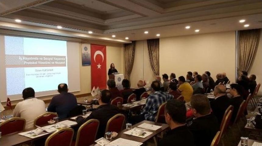 Kayseri Ticaret Odası Meclis &Uuml;yeleri Kızılcahamam&rsquo;da Eğitim Programına Katıldı