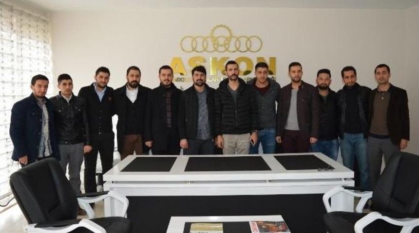 Ak Parti Malatya Yeşilyurt Gen&ccedil;lik Kolları&rsquo;ndan, Gen&ccedil; Askon&rsquo;a Ziyaret