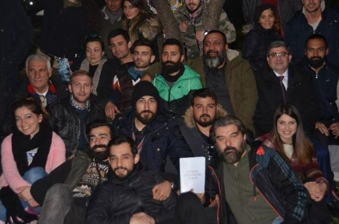 Başkan Vekili Nihat Can, &rsquo;&rsquo;sevdan G&ouml;zlerimde Kaldı&rsquo;&rsquo; Filmi Oyuncularıyla Bir Araya Geldi