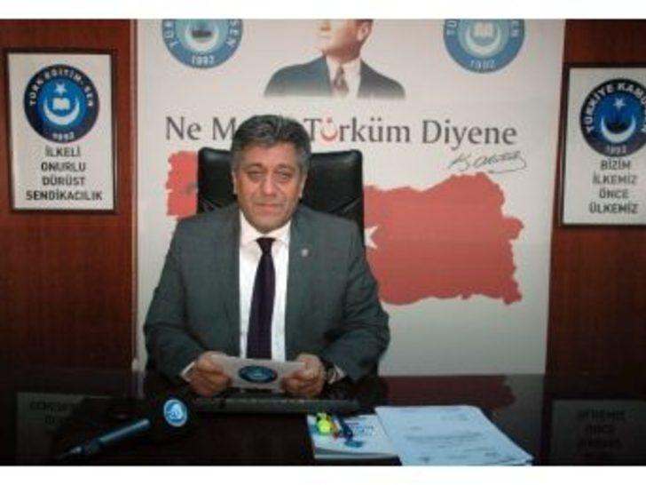 Türk Eğitim Sen Şube Başkanı Haydar Urfalı: