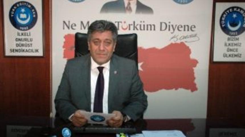 T&uuml;rk Eğitim Sen Şube Başkanı Haydar Urfalı:
